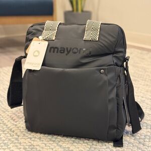 Mayoral Waterproof Diaper Bag - Jet Black